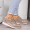 Zapatillas Deportivas Running con Brillantes en Colores Puros