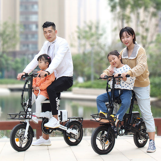 Asiento de Seguridad Infantil Plegable para Bicicleta con Apoyabrazos - Image 4