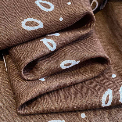 Pañuelo Grande Estampado Retro Cashew para Mujer - Image 21