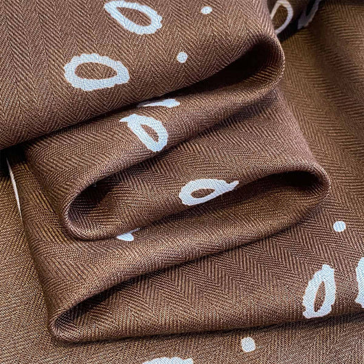 Pañuelo Grande Estampado Retro Cashew para Mujer - Image 21