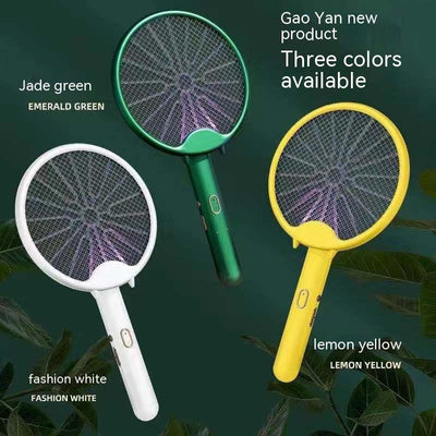 Lámpara Antimosquitos 3 en 1 Recargable con Matamoscas