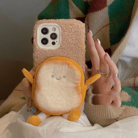 Monedero Peluche Cartoon con Estuche para Móvil 2 en 1 - Image 8