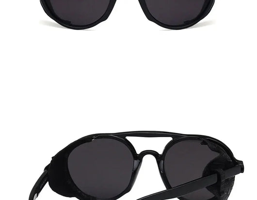 Gafas de Sol Steampunk Marco Grande Antivienta - Image 11