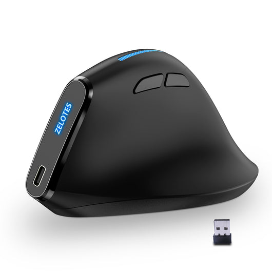 Ratón Inalámbrico Ergonómico con Agarre Vertical - Image 6