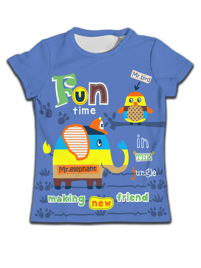 Playera Infantil Niño Gato Cartoon - Cómoda y Casual - Image 18