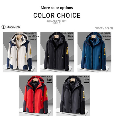 Chaqueta Impermeable Cortavientos con Forro Interior Desmontable - Image 13
