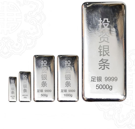 Barras de Plata Pura S999 - Inversión en Plata Física de Valor Duradero