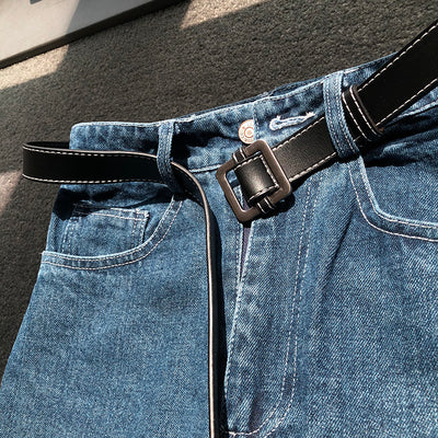 Cinturón Negro Casual Versátil para Hombre - Image 5