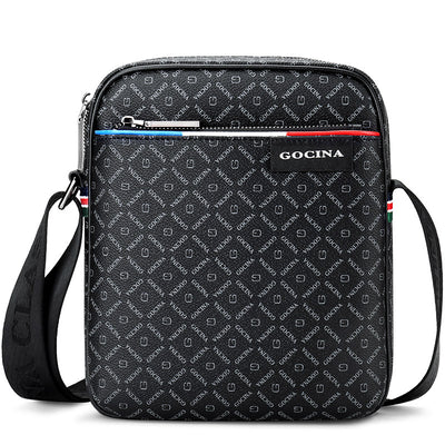 Bolsa Mensajero de Cuero para Hombre de Un Solo Hombro - Gran Capacidad - Image 4