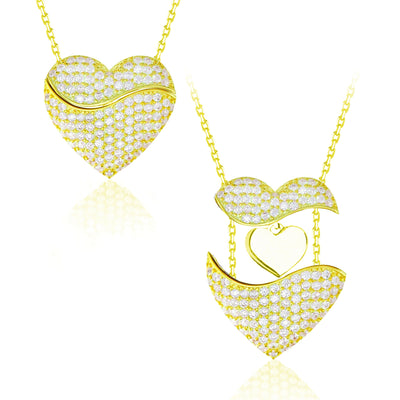 Collar Corazón para Mujer - Pendiente Corazón Elegante - Image 4