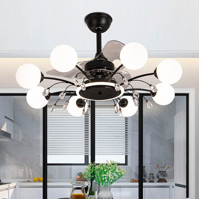 Lámpara Chandelier Ventilador de Techo Moderno para Sala - Image 11
