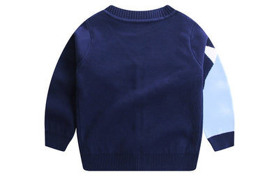 Suéter Infantil Escote V Diseño Cartoon para Otoño - Image 12