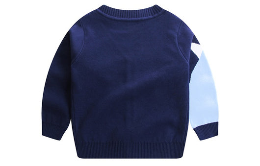 Suéter Infantil Escote V Diseño Cartoon para Otoño - Image 12