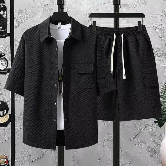 Conjunto de Uniforme Ligero para Trabajo: Blusa y Pantalón Corto - Image 6