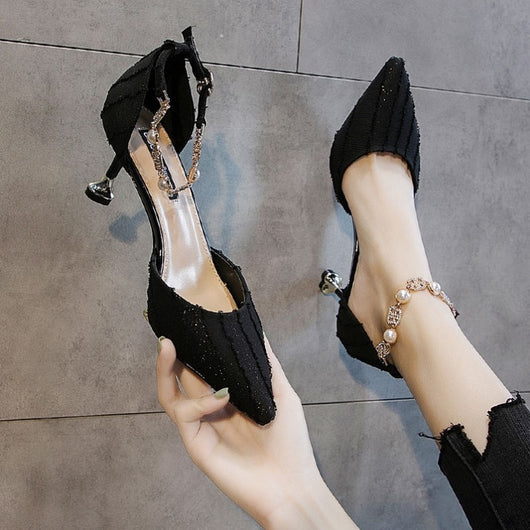 Tacones Altos Puntiagudos con Hebilla - Estilo Moderno para Mujer - Image 6