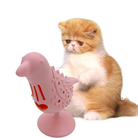 Juguete Interactivo para Gatos con Forma de Pájaro - Dispensador de Premios y Masticable - Image 8