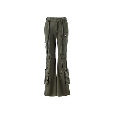 Pantalones Cargo Retro de Pierna Ancha - Image 9