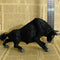 Ornamento Decorativo Toro Negro - Simulación de Lidia para Hogar y Oficina