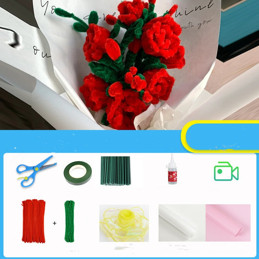 Kit DIY Ramo de Flores Hecho a Mano para Niñas - Día de la Mujer - Image 15