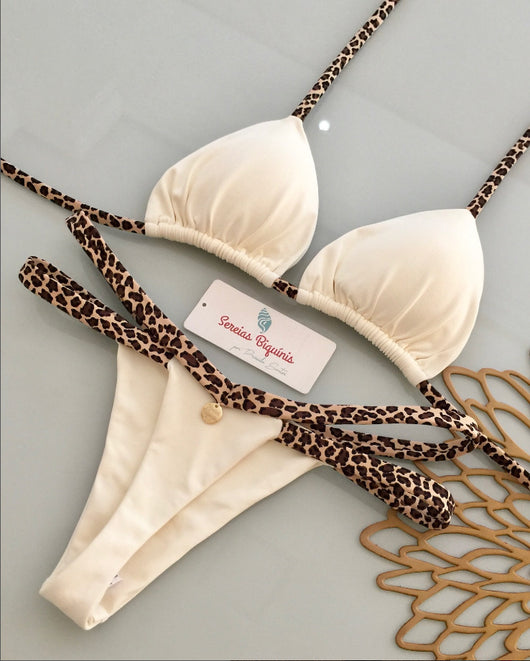 Bikini Brasileño Dividido para Playa - Image 24