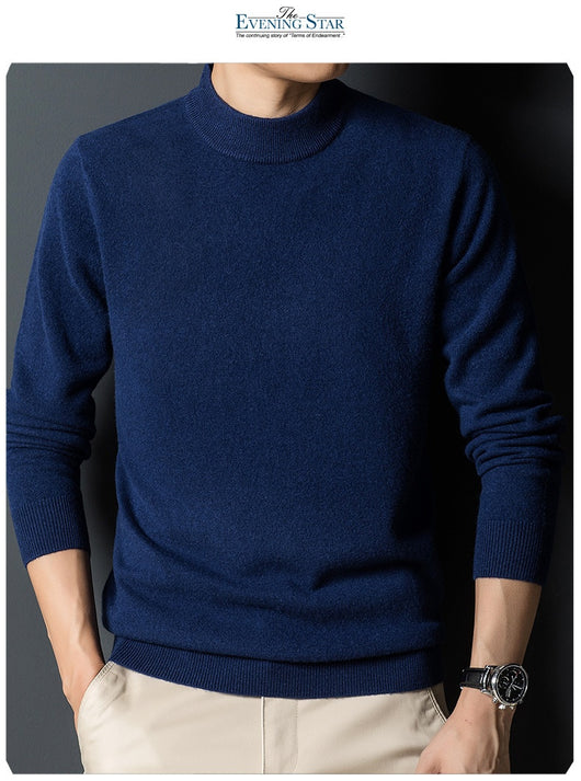 Polera Casual Slim-fit Cuello Alto Manga Larga para Hombre - Image 19