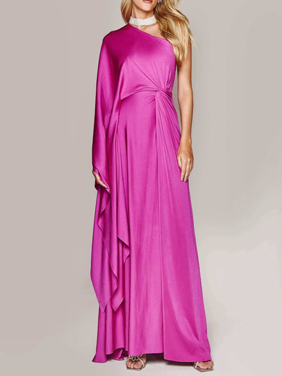 Vestido Maxi Asimétrico con Detalle Twist - Image 3