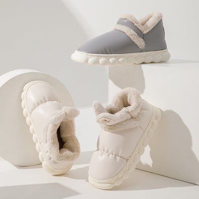 Pantuflas de Pareja Impermeables Antideslizantes de Algodón - Image 9