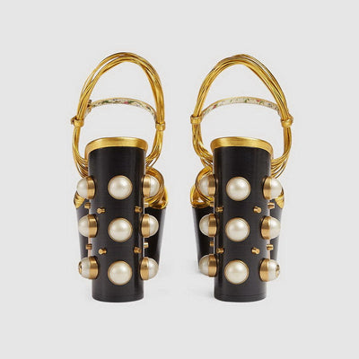 Sandalias de Tacón Alto Plataforma con Tachuelas para Mujer - Image 6
