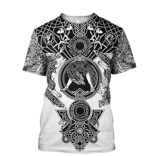 Sudadera 3D Viking Odín Streetwear Hipster Unisex - Image 5