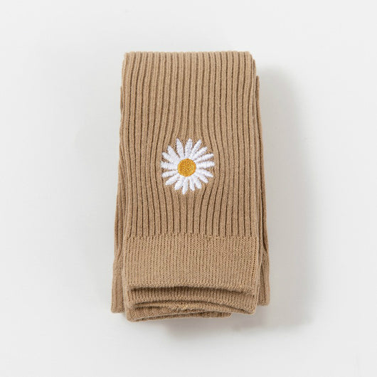 Medias para Bebé con Bordado de Margaritas Pequeño - Image 6