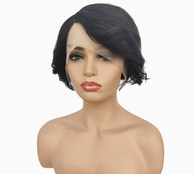 Peluca de Cabello Natural con Encaje Frontal para Mujeres - Image 7