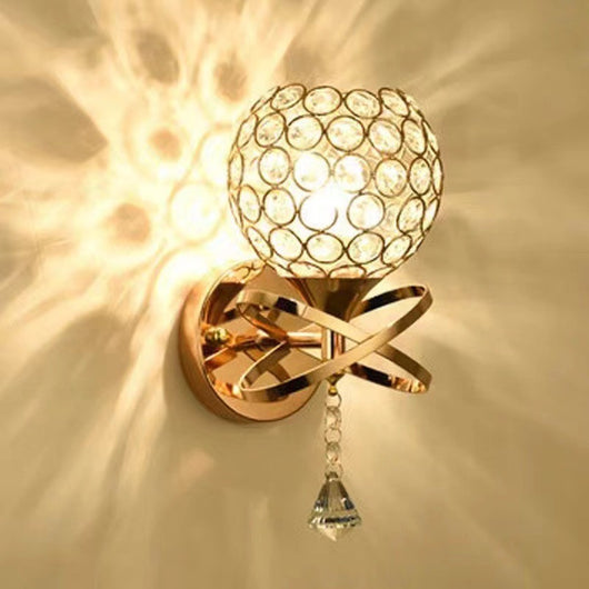 Lámpara de Noche Minimalista en Cristal para Dormitorio - Image 9