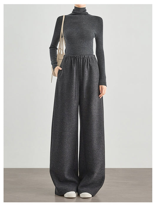 Pantalones de Jogger en Tweed Estampado - Mezcla de Lana Confortable - Image 22