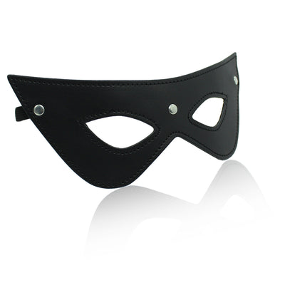 Antifaz de Cuero Premium Black Cat's Eye para Descanso Óptimo - Image 17