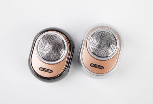 Afeitadora Portátil Redonda Compacta para Hombre - Image 17