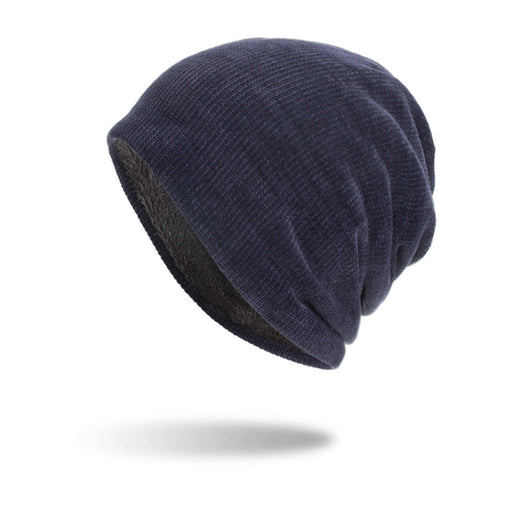 Gorro de Invierno Hombre Terciopelo Pana Tejido Térmico - Image 5