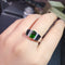 Anillo de Plata 925 con Diamante para Hombre