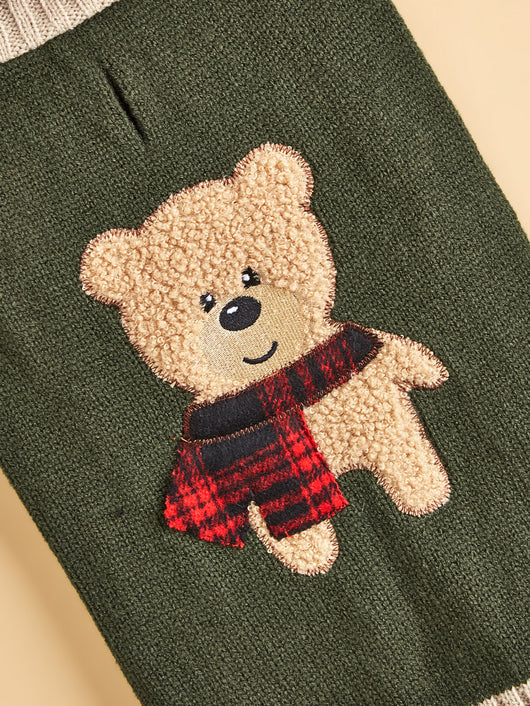 Suéter Militar para Perro Verde Oliva - Diseño Simple Otoño Invierno - Image 9