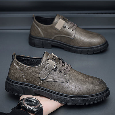 Botas de Cuero Elevadas Estilo Ejecutivo - Zapatos Casuales Profesionales para Hombre - Image 5