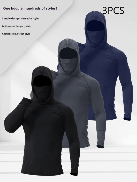 Conjunto Deportivo Moldeador con Máscara y Gorro Integrado - Image 11