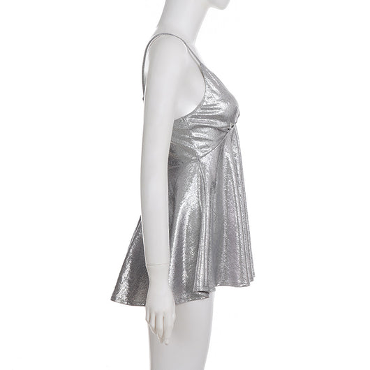 Camisola Sexy Escotada con Lentejuelas para Mujer - Image 19
