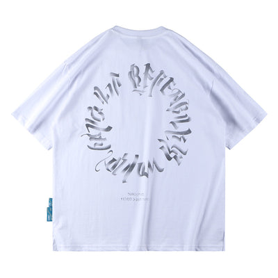 Playera Holgada de Algodón para Hombre - Estilo Trendy - Image 9