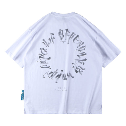 Playera Holgada de Algodón para Hombre - Estilo Trendy - Image 9