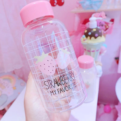 Vaso Térmico Fresa 3D con Diseño Relieve - Strawberry Milk Girl - Image 12