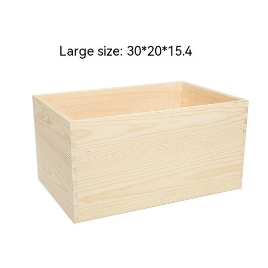 Caja de Almacenamiento Retro de Madera - Organizador Rectangular para Cosméticos - Image 7