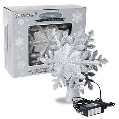 Proyector Navideño con Efecto Nieve Rotativo y Estrella de Cinco Puntas - Image 4