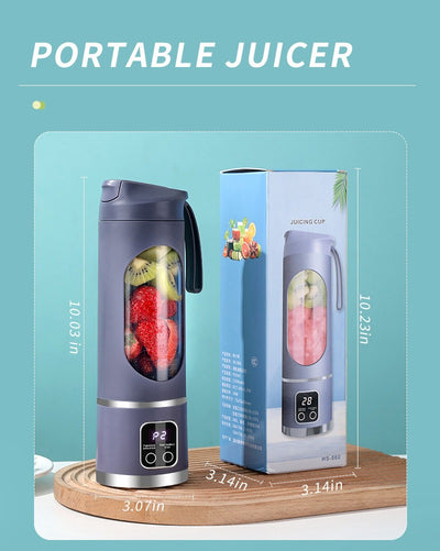 Exprimidor Portátil Recargable - Vaso Multifuncional para Jugos Frescos - Image 17