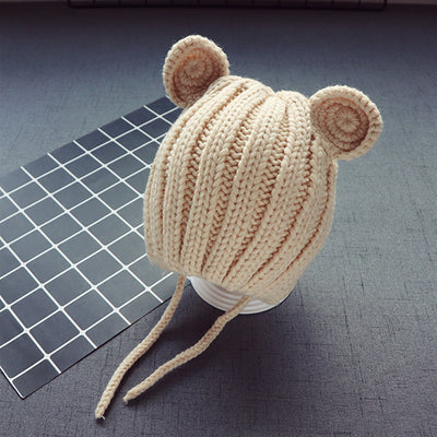 Gorro de Lana con Protección Auditiva para Niños - Estilo Coreano - Image 7