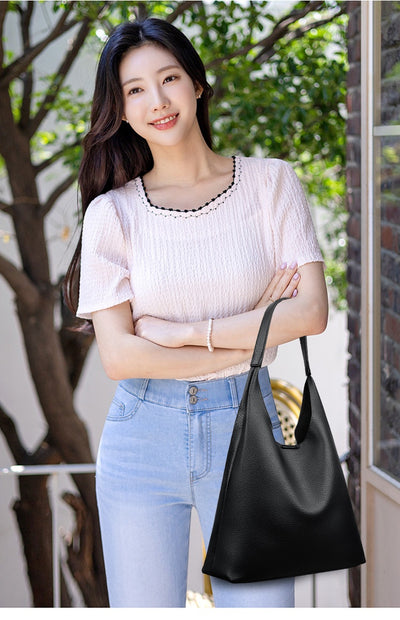 Bolso Retro de Cuero Suave con Gran Capacidad para Llevar al Hombro - Image 31