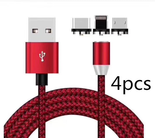 Cable de Carga Magnético Triple Conector USB-C para Android - Image 17